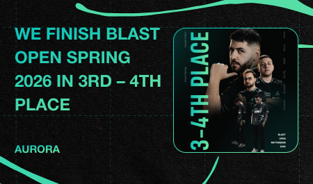 Завершаем BLAST Open Spring 2026 на 3–4 месте