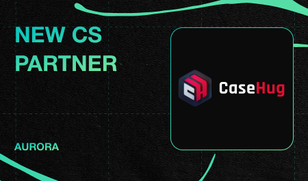 CaseHug - new Aurora partner