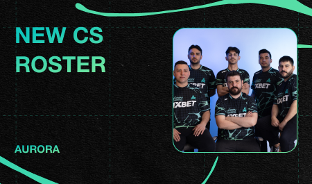 Aurora updated its roster for the CS 2 game discipline