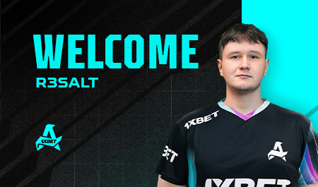 We welcome the new player of the main CS2 roster – r3salt